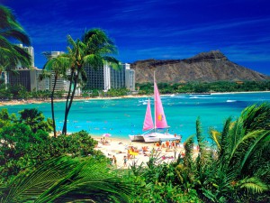 Waikiki Beach, Hawaii